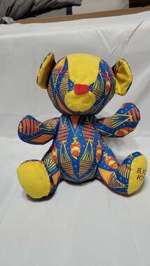 Disney Store The Lion King 2019 Special Edition Blue Geometric Simba Plush 10"